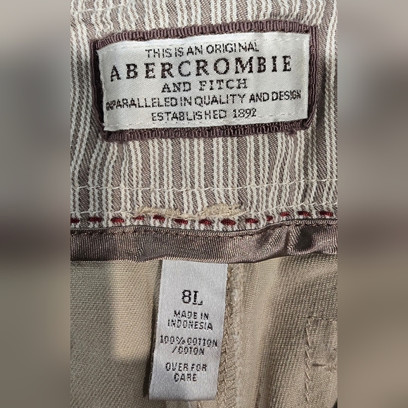 Abercrombie Bootcut Khaki Pants Size 8L - Picture 7 of 8